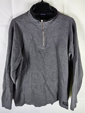 Y2K Vintage IZOD Turtleneck Sweater Pullover Mens M Casual Going Out Minimalist
